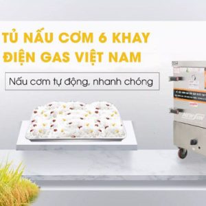 Tủ Cơm Gas 6 Khay Nấu 20 Kg Gạo VinSun tồn tốt rẻ