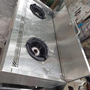 Bếp Á Xào Nấu Công Nghiệp 2 Họng 1 Vòi Nước VinSun