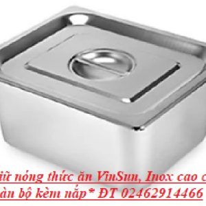 Quầy Giữ Nóng Thức Ăn 10 Khay 2 Tầng Kính Dùng Điện VinSun
