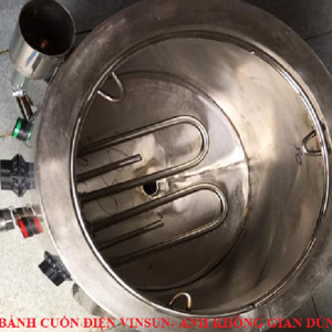 Nồi Tráng Bánh Cuốn 35 Cm Bằng Điện Inox 304 Chống Nóng VinSun