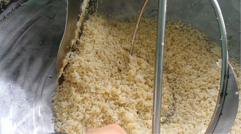 Máy Rang Cơm Chiên Cơm Xào Nấu 10 Xuất Gas Điện Tự Động VinSun Máy Rang Cơm Chiên Cơm Xào Nấu 10 Xuất Gas Điện Tự Động VinSun