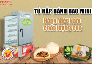 Tủ Hấp Giữ Nóng Bánh Bao 4 Tầng Hiện đại