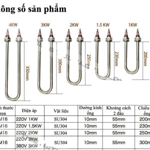 Thanh Nhiệt Nồi Phở U Đơn Inox VinSun