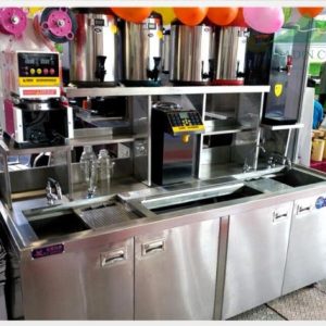 Quầy Pha Chế1,5m 2 Hộc Rửa inox