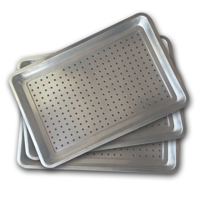 Khay lỗ inox hấp Xôi Giò Bánh vinsun