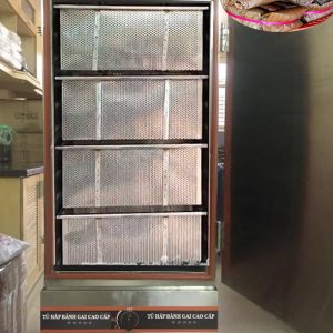 Tủ Hấp Bánh Gai bằng Gas 4 Khay Lớn VinSun