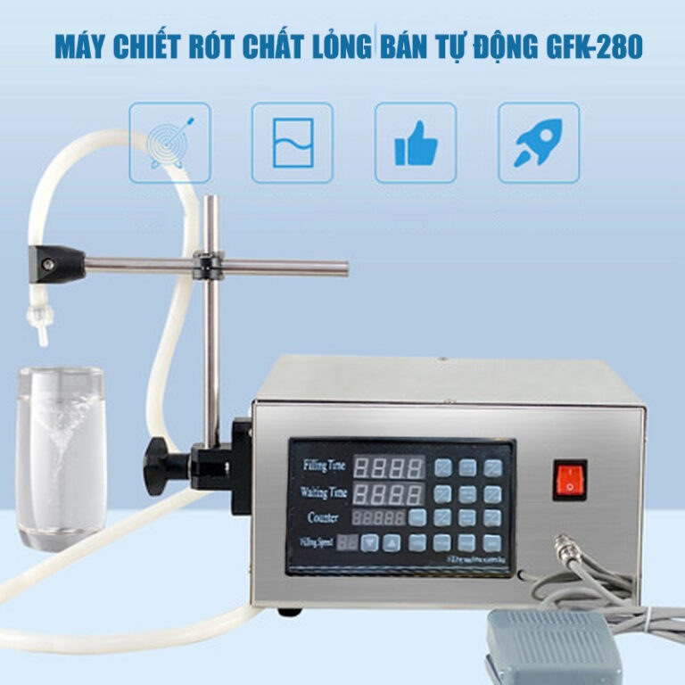 Máy Chiết Rót Bán Tự Động GFK-280 Vinsun Máy Chiết Rót Bán Tự Động GFK-280 Vinsun