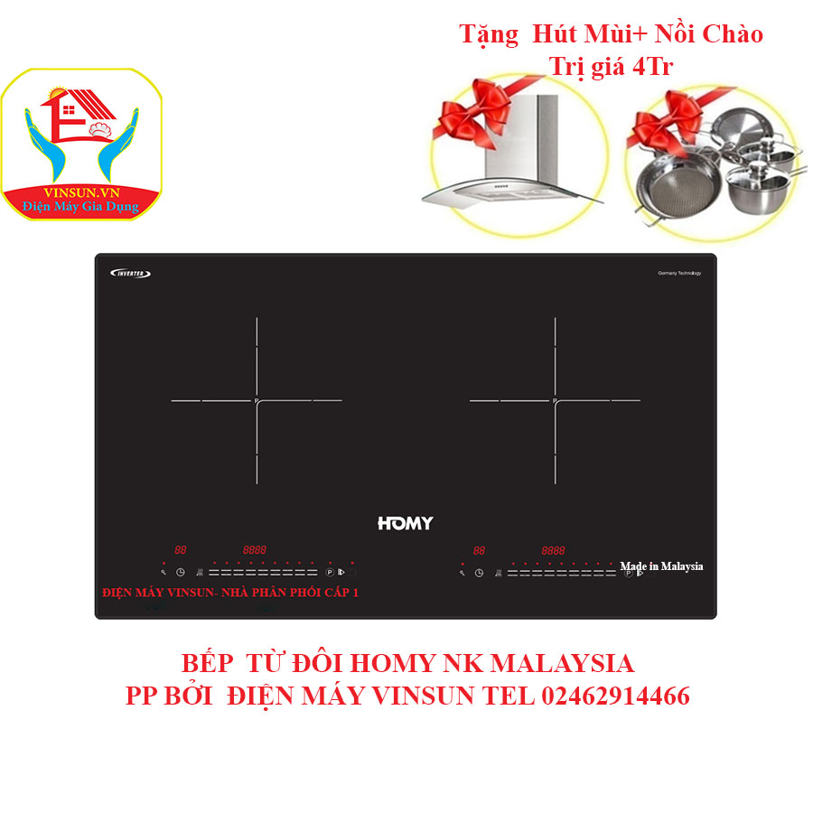 Bếp Từ Đôi Homy HD199 Tại Điện Máy VinSun