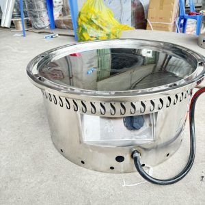 LÒ NƯỚNG LẠP XƯỞNG DÙNG ĐÁ NÚI LỬA DK55