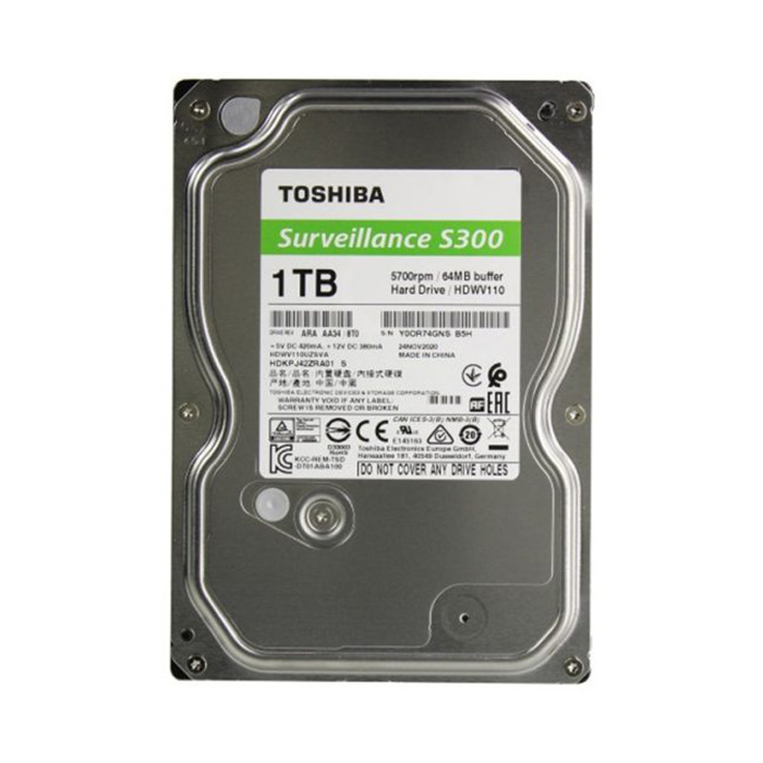 Ổ cứng Camera Toshiba S300 1TB HDWV110UZSVA Surveillance 3.5 inch Vinsun Phân Phối Ổ cứng Camera Toshiba S300 1TB HDWV110UZSVA Surveillance 3.5 inch Vinsun Phân Phối