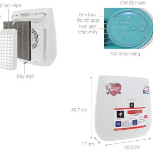 Máy lọc không khí Sharp FP-J30E-B Vinsun Phân Phối
