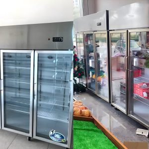 Tủ mát inox 3 cánh kính Vinsun