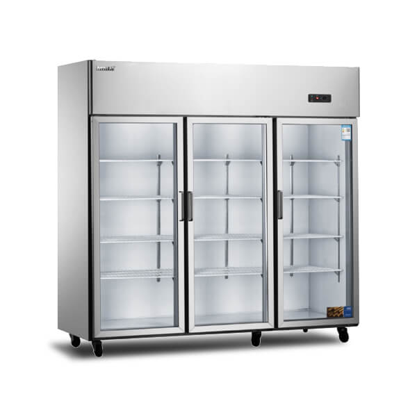 Tủ mát inox 3 cánh kính Vinsun