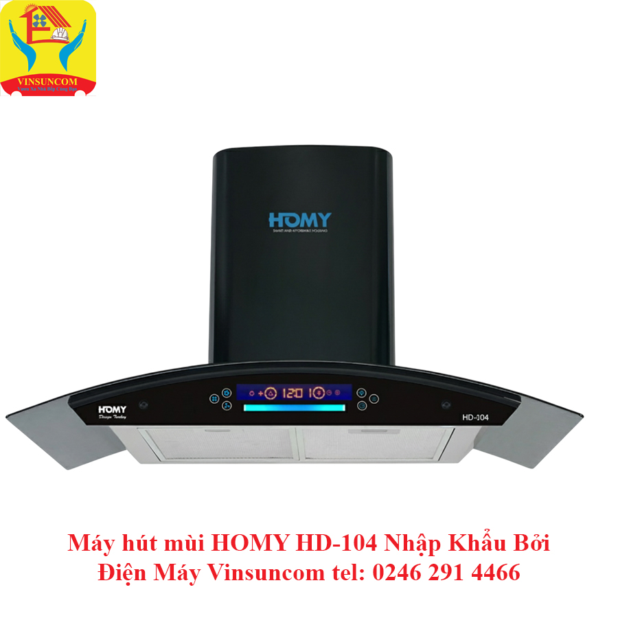 Máy hút mùi HOMY HD-104 Nhập Khẩu Bởi Điện Máy Vinsuncom