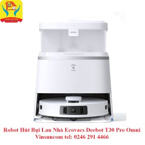 Robot Hút Bụi Lau Nhà Ecovacs T30 Pro Omni Deebot