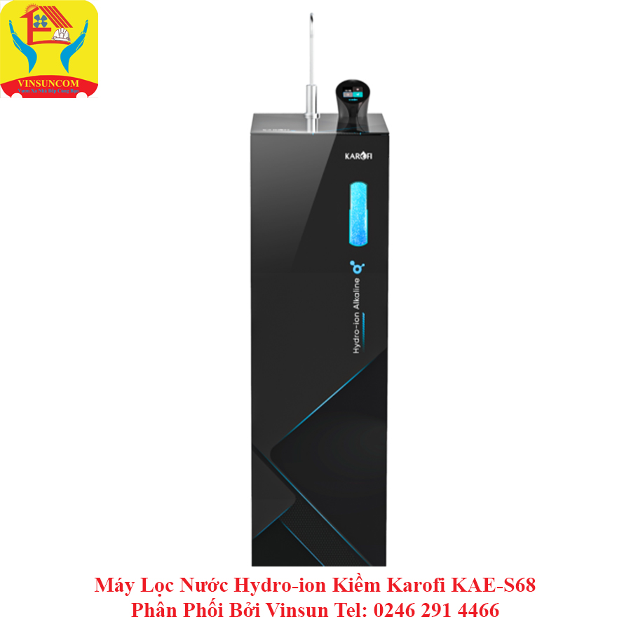 Máy Lọc Nước Hydro-ion Kiềm Karofi KAE-S68 Phân Phối Bởi Vinsun
